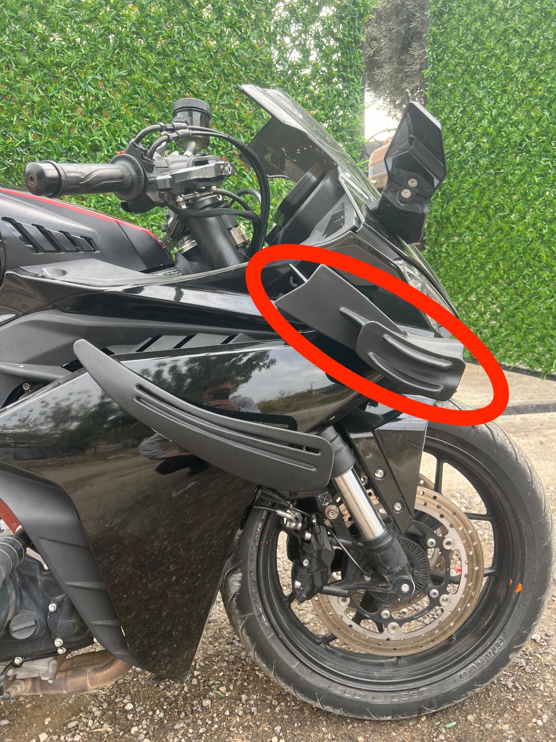 ARORA GP250 -Sağ Üst Dış Dekoratif Rüzgarlık